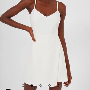 French Connection Whisper Envelope Skirt Dress